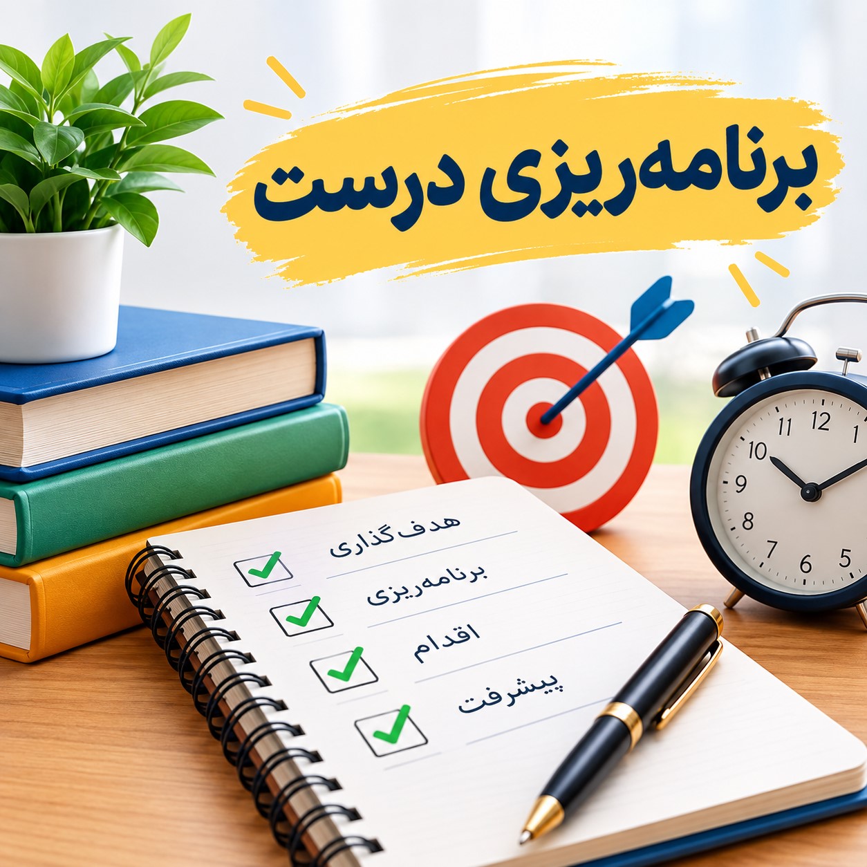 هدف گذاری و برنامه ریزی درست